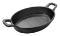 Casserole Dish Cast Iron Oval 22x15cm