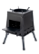 Camping Stove Compact Black Large