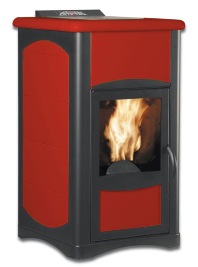 Ergoflam Idro Plus 14.5kW red