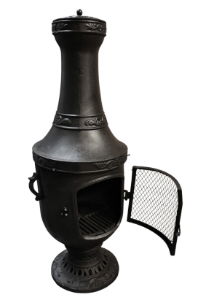 Chimnea Ornate Cast Iron URN